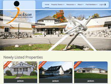 Tablet Screenshot of jacksonmihomes.com